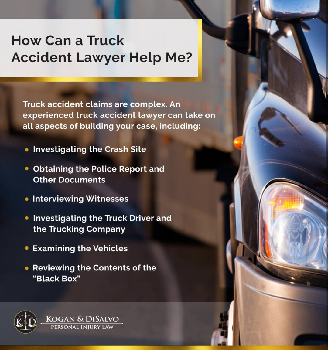 Florida Truck Accident Lawyer  Kogan & DiSalvo